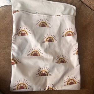 Rainbow wet bag  Pouch